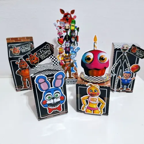 Kit Five Nights At Freddy's - 50 Itens