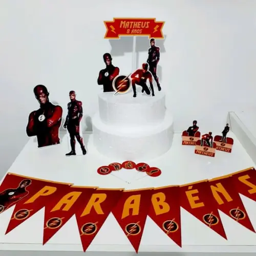 Kit Flash - Festa em Casa (32 Itens)