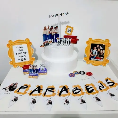 Kit Friends - Festa em Casa (32 Itens)