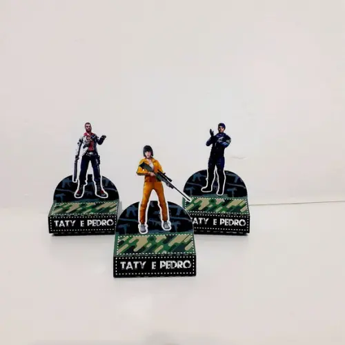 Kit Free Fire - Festa em Casa (32 Itens)