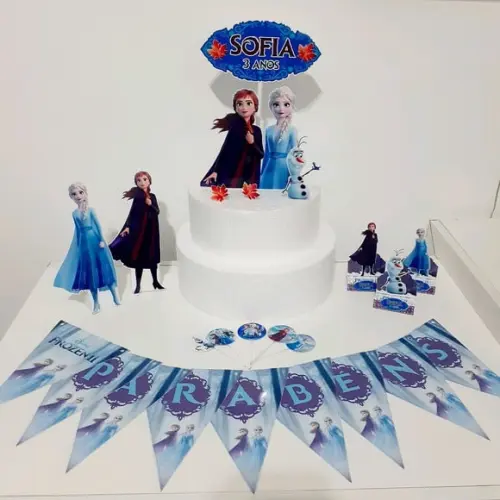 Kit Frozen 2 - Festa em Casa (32 Itens)