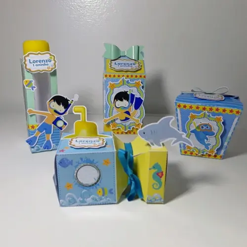 Kit Fundo do Mar ( 40 Caixas )