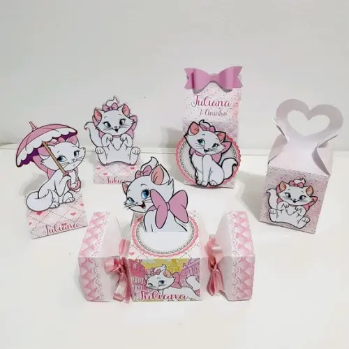 Kit Gatinha Marie (50 Itens)