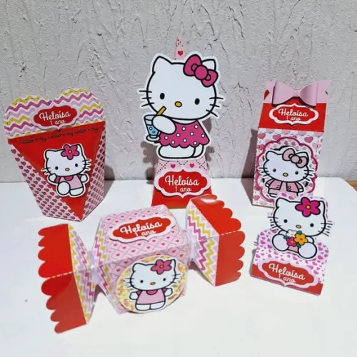 Kit Hello Kitty - 50 Itens