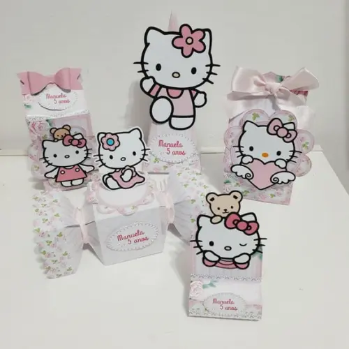 Kit Hello Kitty - 50 Itens