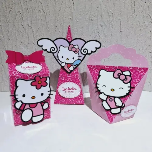 Kit Hello Kitty - Pink - 30 Itens