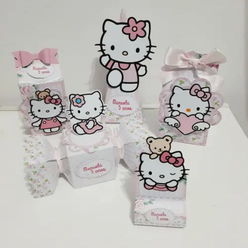 Kit Hello Kitty - 60 Itens