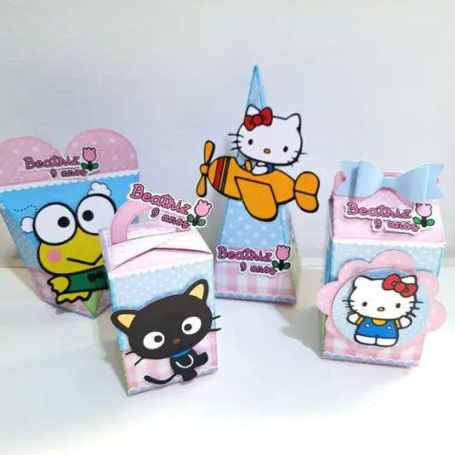 Kit Hello Kitty e Amigos - 40 Itens