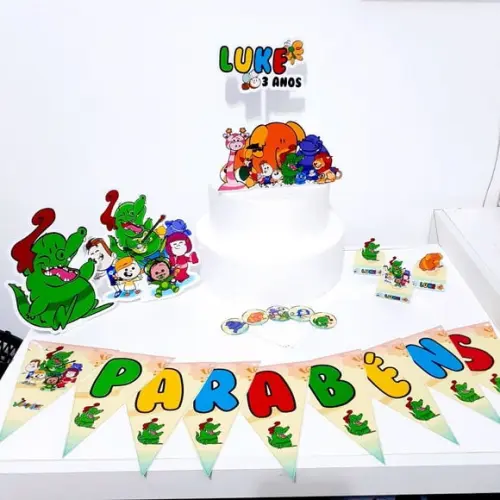 Kit Jacarelvis - Festa em Casa (32 Itens)