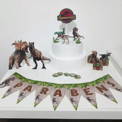 Kit Jurassic Park- Festa em Casa (32 Itens)