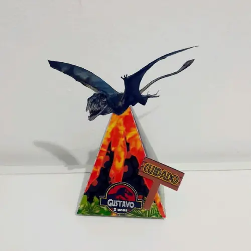 Kit Jurassic World (50 Caixas ) + 10 Vulcao