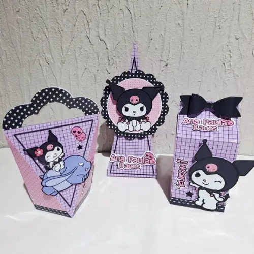 Kit Kuromi - 30 Itens