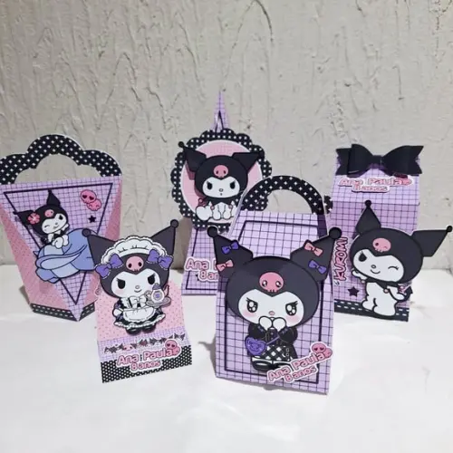 Kit Kuromi - 50 Itens