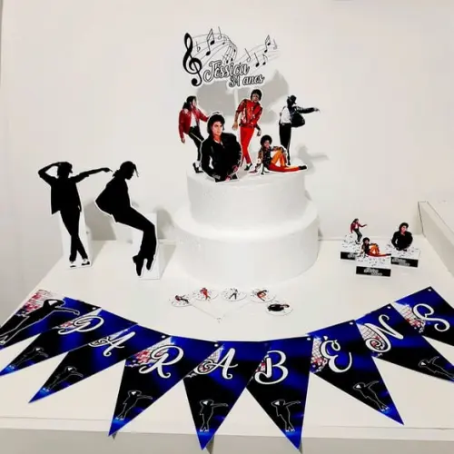 Kit Michael Jackson - Festa em Casa (32 Itens)