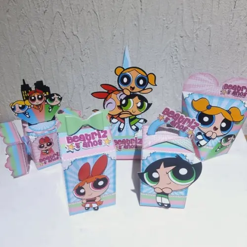 Kit Meninas Superpoderosas - 50 Itens