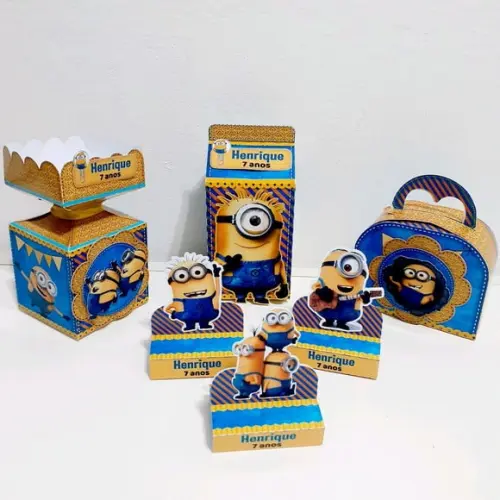 Kit Minions ( 60 Itens)