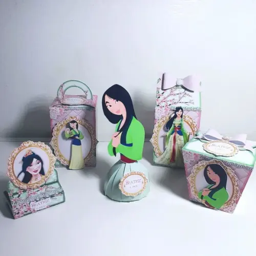 Kit Mulan ( 50 Itens)