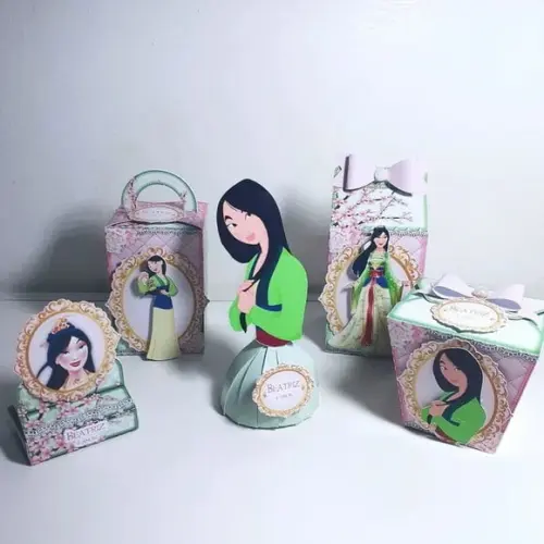 Kit Mulan ( 60 Itens)