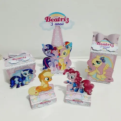 Kit My Little Pony ( 50 Itens)