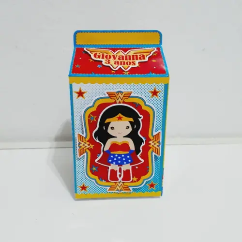 Kit Mulher Maravilha Cute - 40 Itens