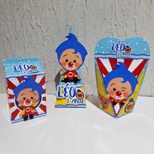 Kit Palhaço Plim Plim - 30 Itens