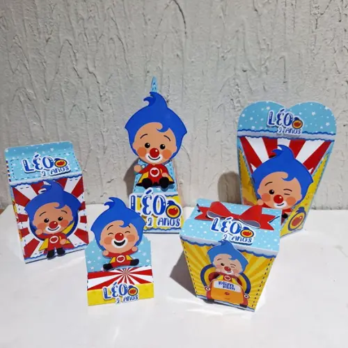 Kit Palhaço Plim Plim - 50 Itens