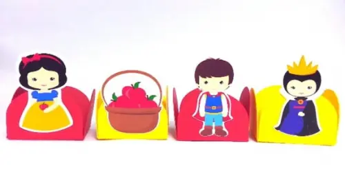 Kit para Docinho - Branca de Neve