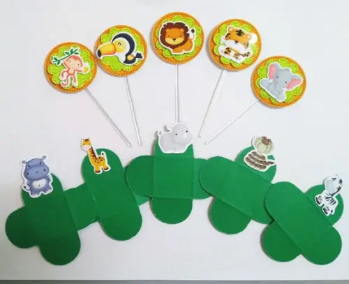 Kit para Docinho - Safari