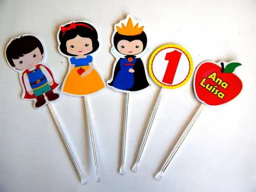 Kit para Docinho - Branca de Neve