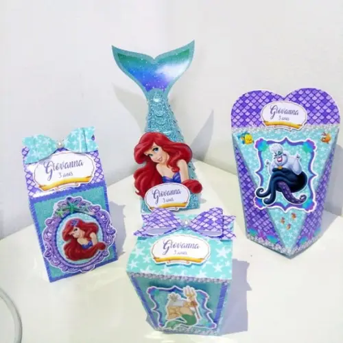 Kit Pequena Sereia ( 40 Caixas )