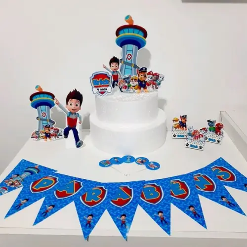 Kit Patrulha Canina - Festa em Casa (32 Itens)