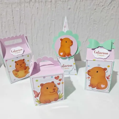Kit Personalizados - Capivara ( 40 Caixas )