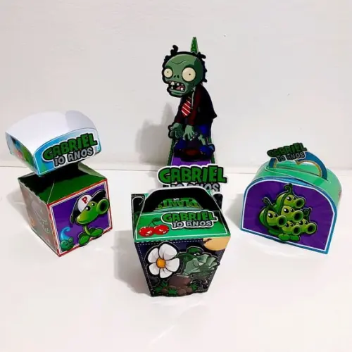 Kit Plants V Zombie (40 Itens)