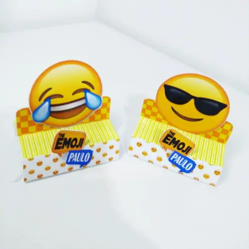 Kit Porta Bis Duplo - Emoji