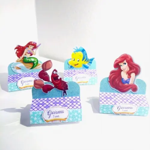 Kit Porta Bis Duplo - Pequena Sereia