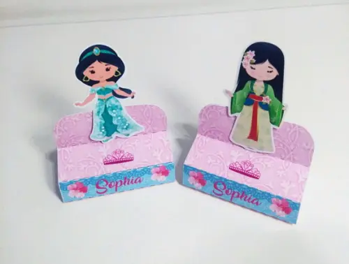 Kit Porta Bis Duplo Princesas (24 Itens)