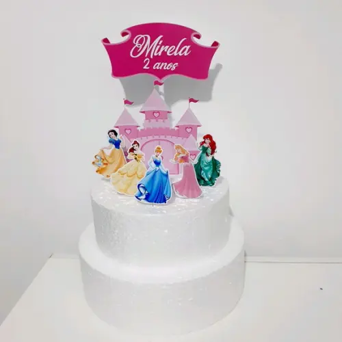 Kit Princesas- Festa em Casa (32 Itens)
