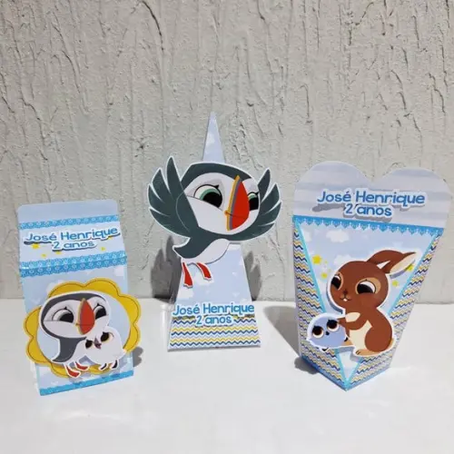 Kit Puffin Rock (30 Itens)