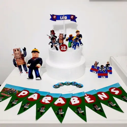 Kit Roblox - Festa em Casa (32 Itens)