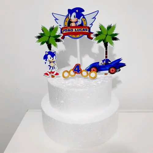 Kit Sonic - Festa em Casa (32 Itens)