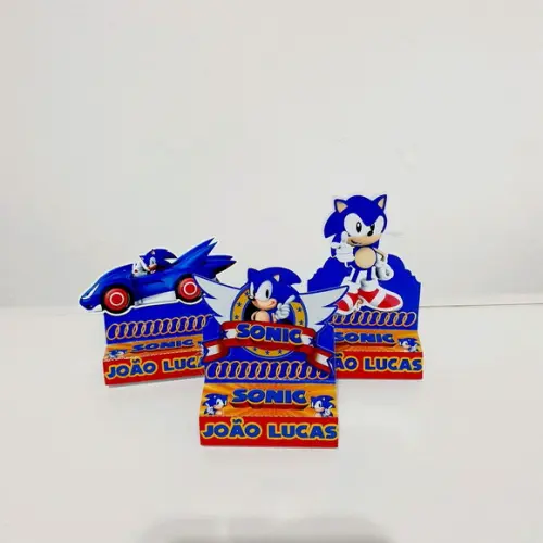 Kit Sonic - Festa em Casa (32 Itens)