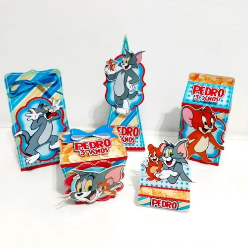 Kit Tom e Jerry - 50 Itens