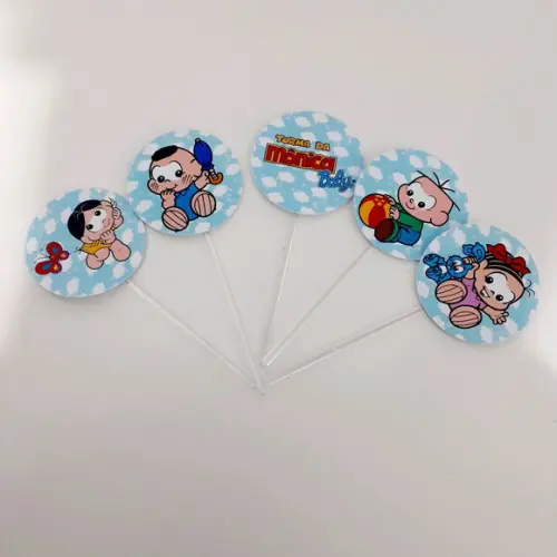 Kit Turma da Monica Baby - Festa em Casa (32 Itens)