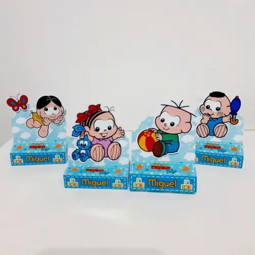 Kit Turma da Monica Baby - Festa em Casa (32 Itens)