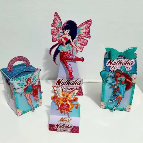 Kit Winx - 40 Itens