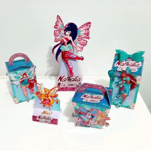 Kit Winx - 50 Itens