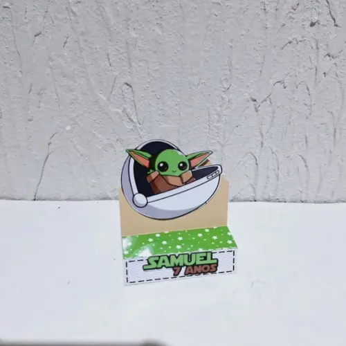 Porta Bis Duplo - Baby Yoda