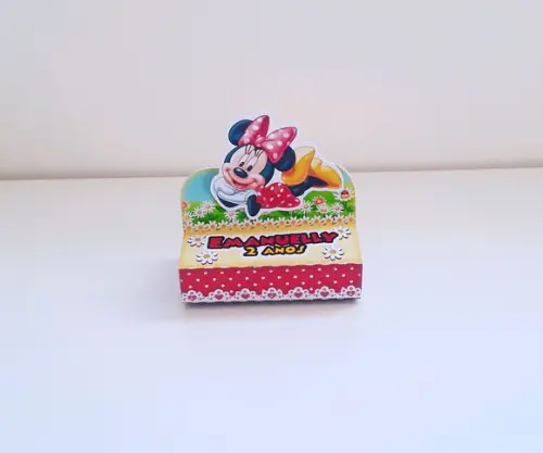 Porta Bis Duplo - Minnie Vermelha
