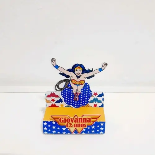 Porta Bis Duplo -mulher Maravilha