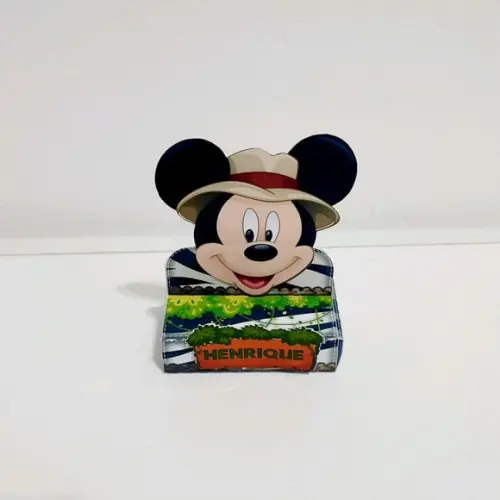 Porta Bis Duplo-mickey Safari